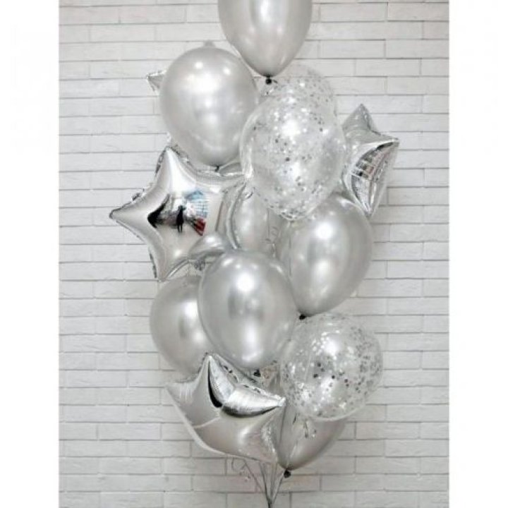 Фонтан шаров "Сильвер мун" в Нальчике