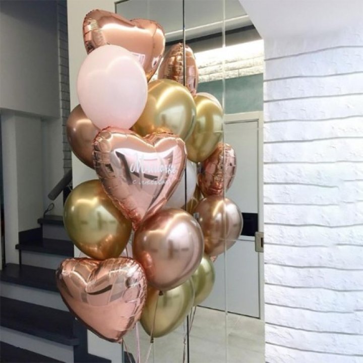 Фонтан шаров "От сердечка" в Нальчике