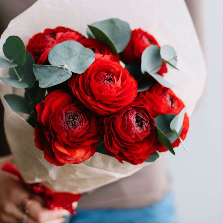 Букет ранункулюсов  в Нальчике