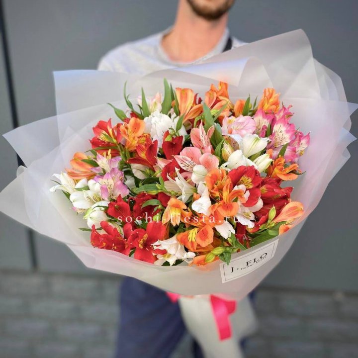 Микс альстромерий №5 в Нальчике