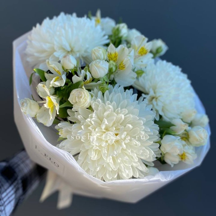 Букет из хризантем "Миранда" в Нальчике