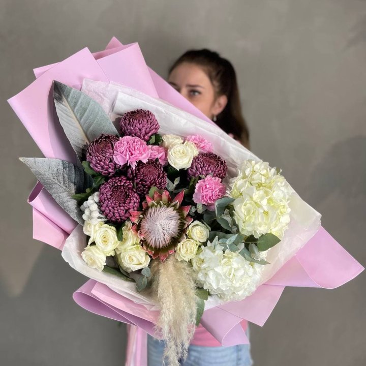 Дизайнерский букет №17 в Нальчике