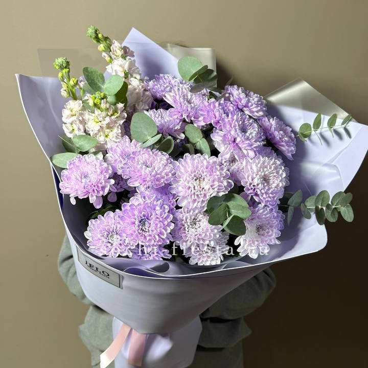 Дуо хризантема и маттиола в Нальчике