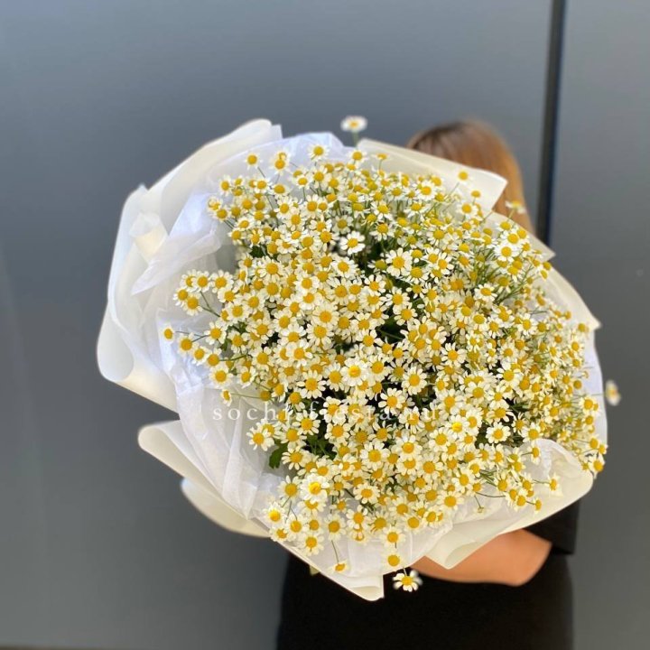 Букет ромашек "Фемели" в Нальчике