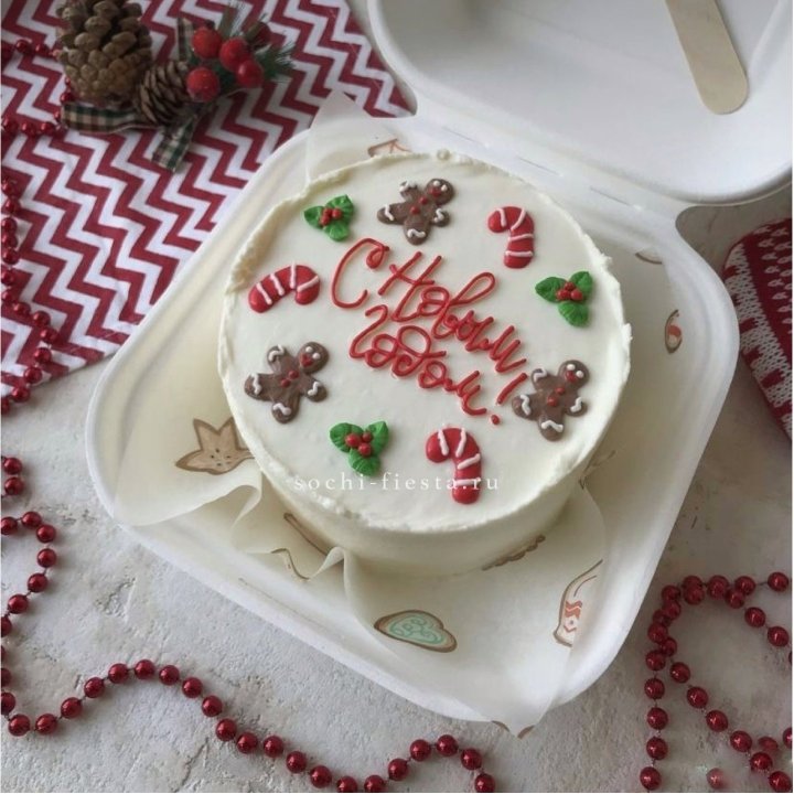 Бенто-торт "С Новым Годом!" в Нальчике