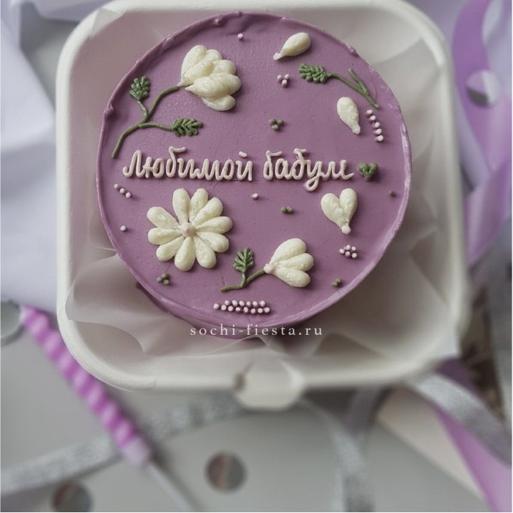 Бенто-торт "Любимой бабуле" в Нальчике