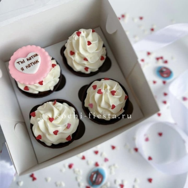 Набор капкейков "Для тебя" в Нальчике