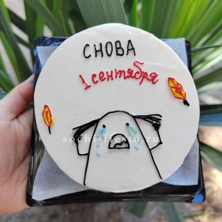 Бенто-торт "Не опять, а снова..." в Нальчике