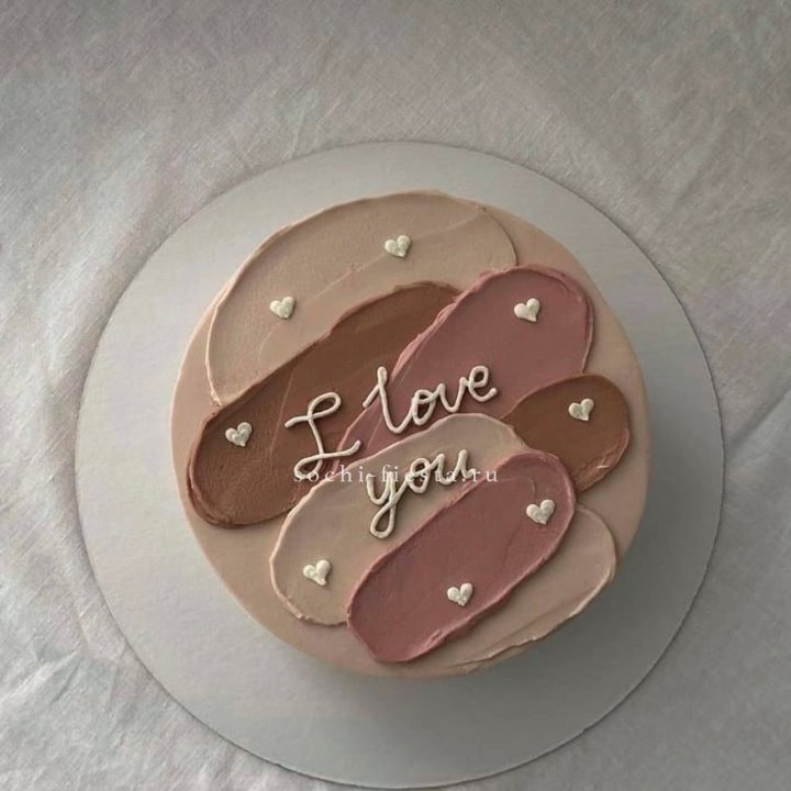 Бенто-торт "Я тебя люблю невероятно"  в Нальчике