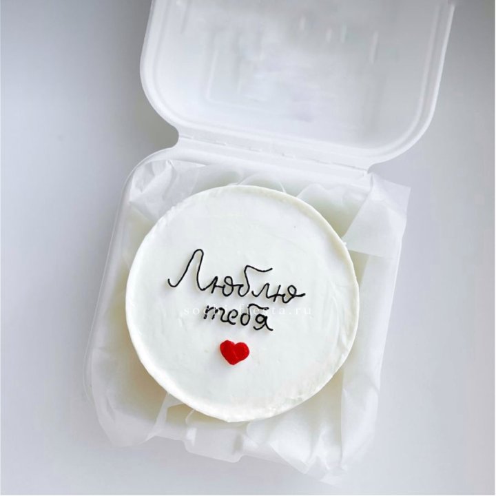 Бенто-торт "Люблю Тебя"  в Нальчике