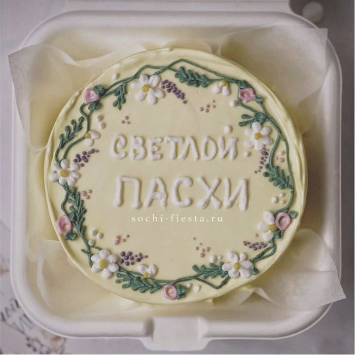 Бенто-торт "Светлой Пасхи" 2 в Нальчике