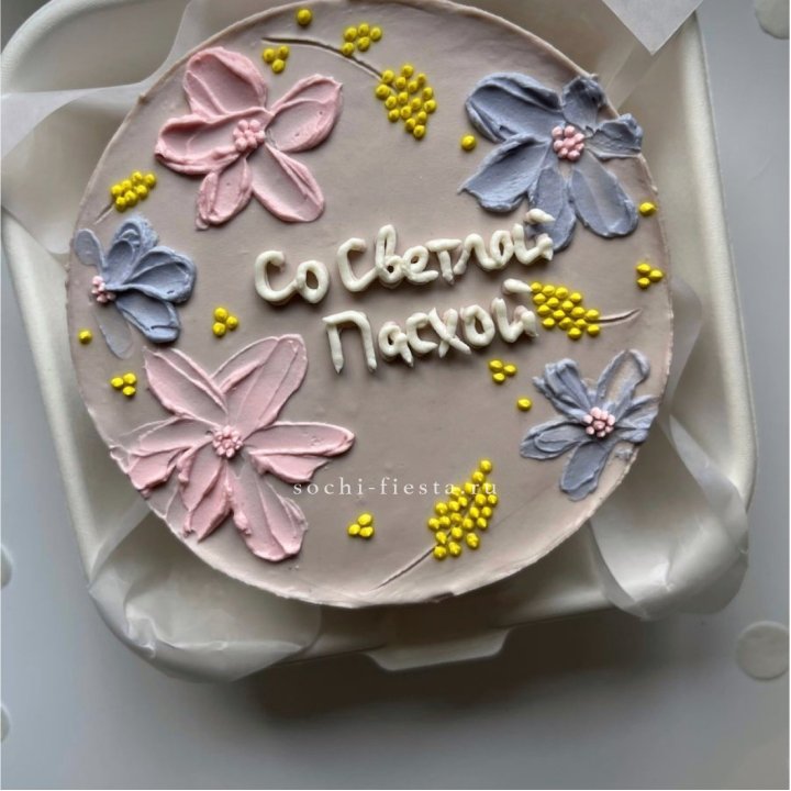 Бенто-торт "Светлой Пасхи" 3 в Нальчике