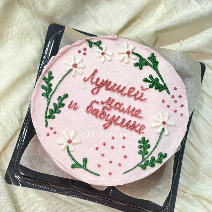 Бенто-торт "Лучшей маме и бабушке"  в Нальчике