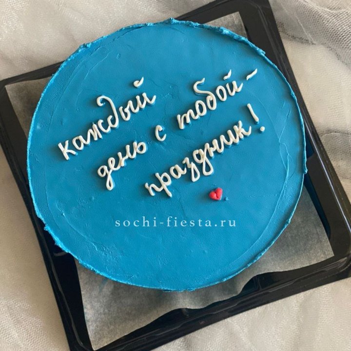 Бенто-торт "Каждый день с тобой праздник"  в Нальчике