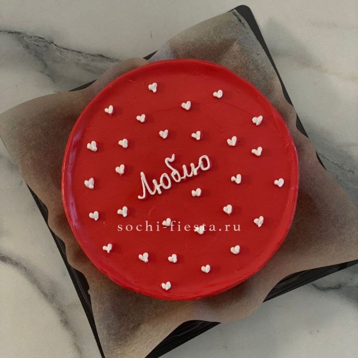 Бенто-торт "Люблю" в Нальчике