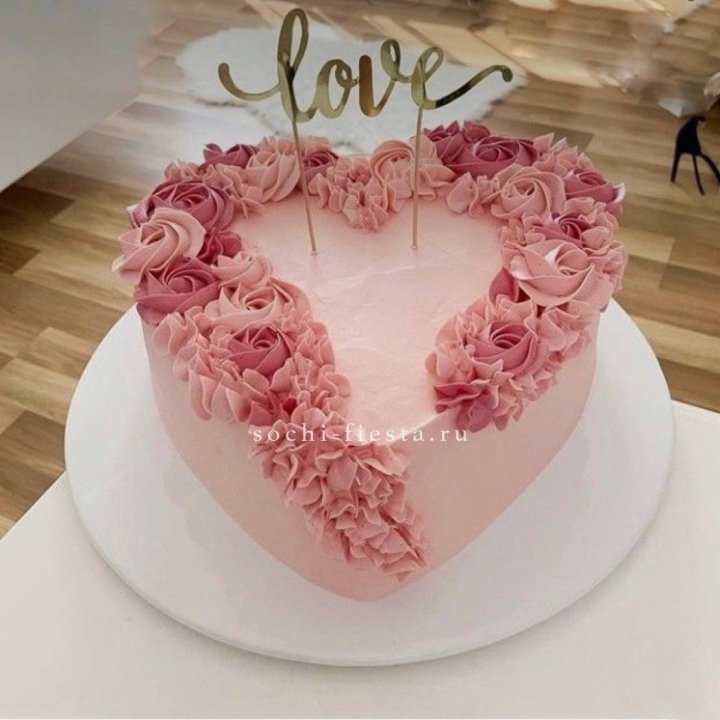 Торт "Сердце" 10 в Нальчике