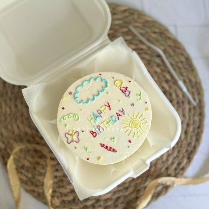 Бенто-торт "С днем рождения!"  в Нальчике