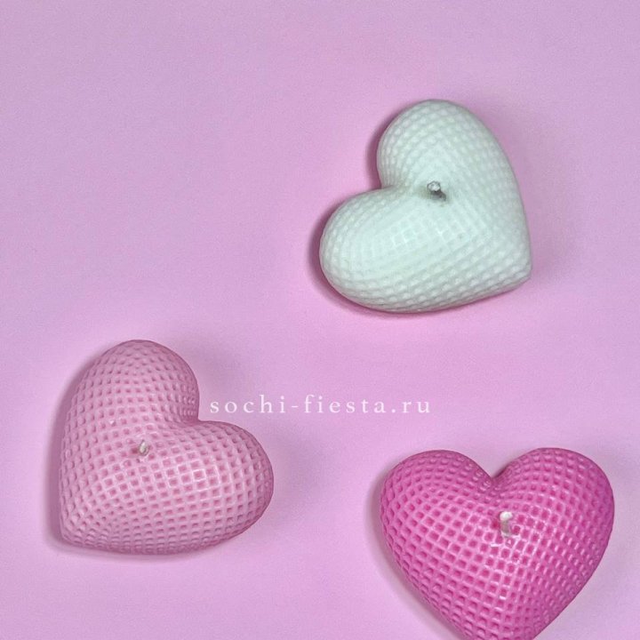 Набор свеч сердец в Нальчике
