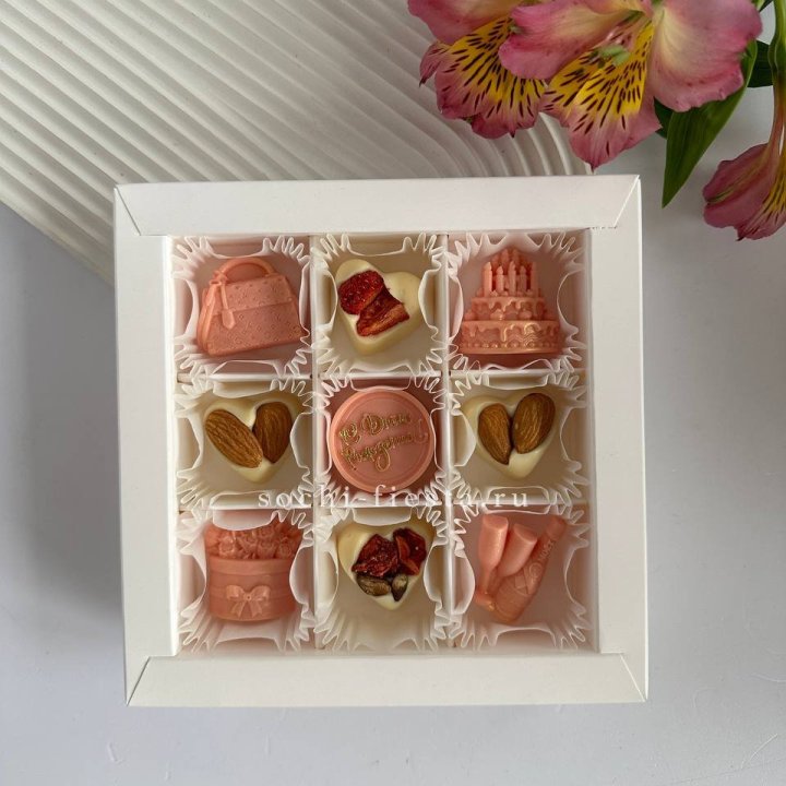 Конфеты из шоколада День Рождение в Нальчике