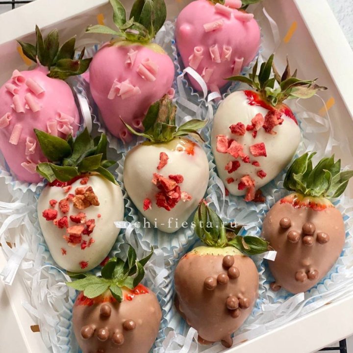 Клубника в шоколаде 9 ягод в Нальчике