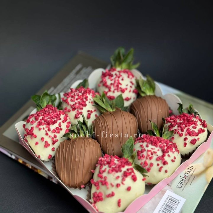 Клубника в шоколаде 9 ягод №2 в Нальчике