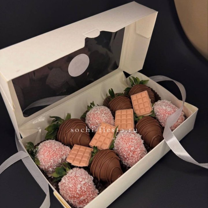 Клубника в шоколаде 10 ягод №2 в Нальчике
