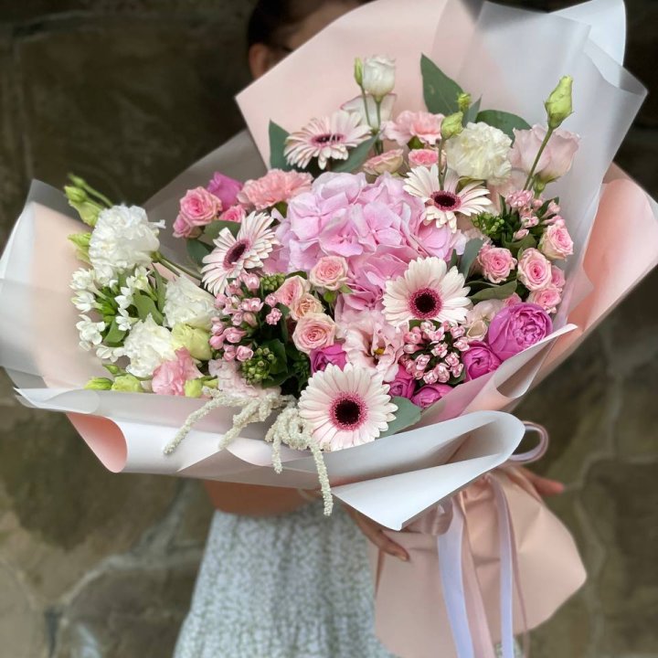 Авторский букет Пич в Нальчике