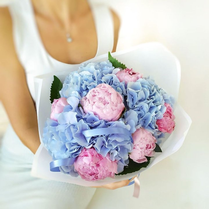 Гортензия и Пионы в Нальчике