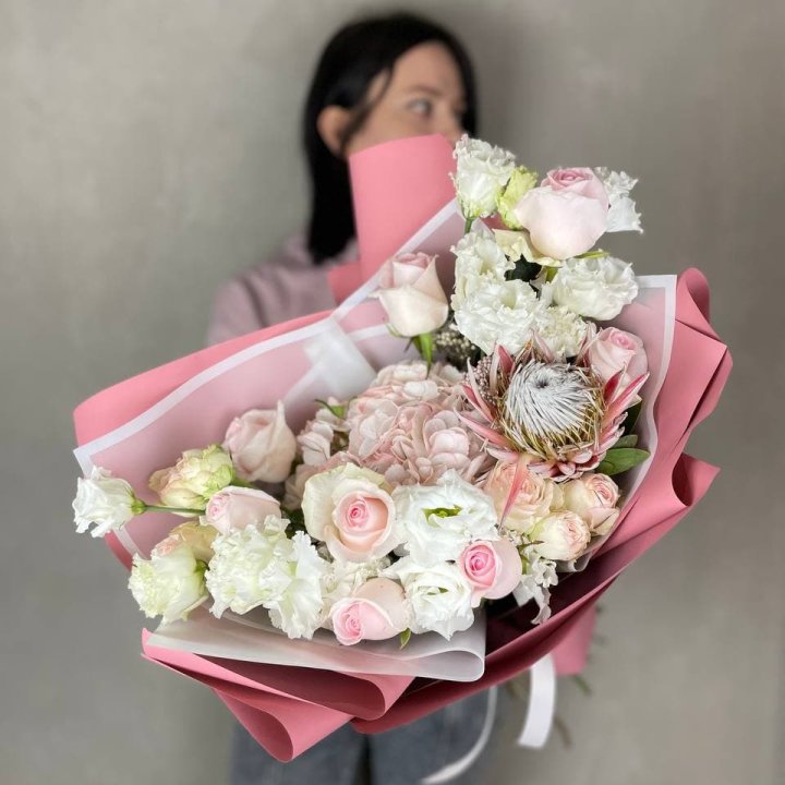 Дизайнерский букет №21 в Нальчике