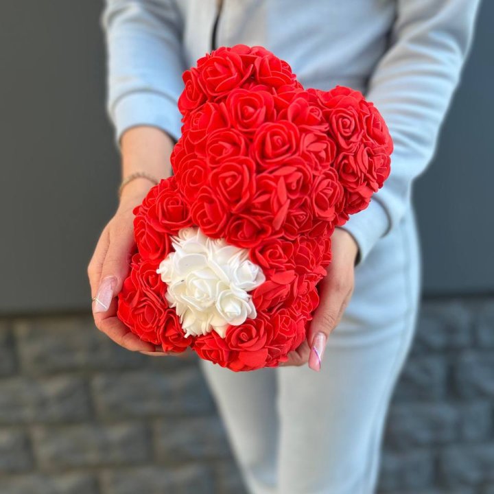 Медведь с белым сердцем в Нальчике