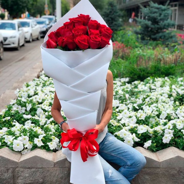 Высокие розы Кантри в Нальчике