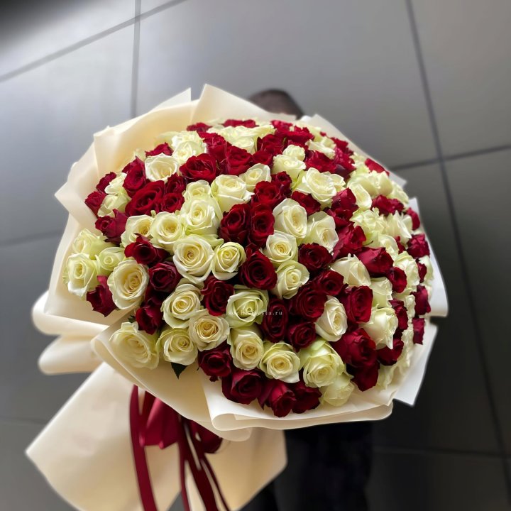 101 высокая импортная роза  в Нальчике