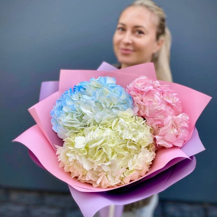 Букет гортензий "Тоника" в Нальчике