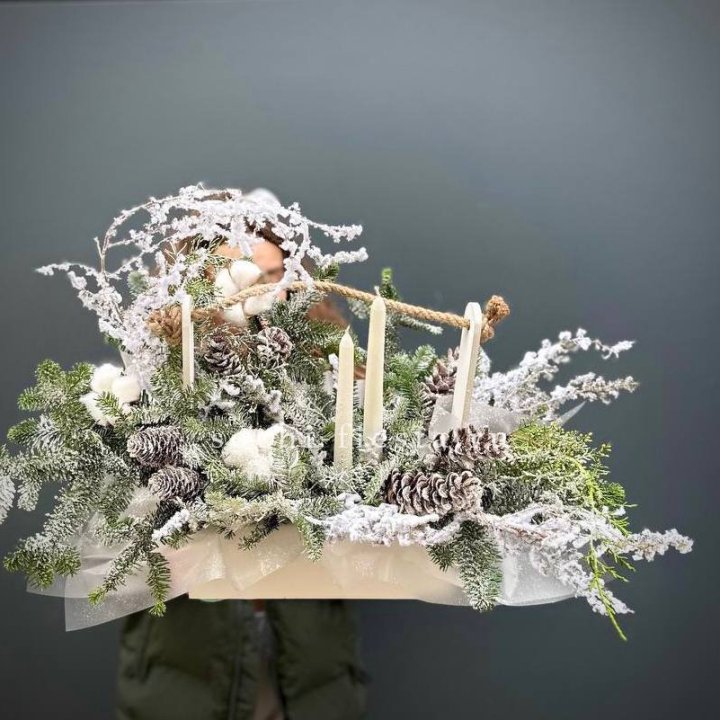 Новогодняя композиция  в Нальчике