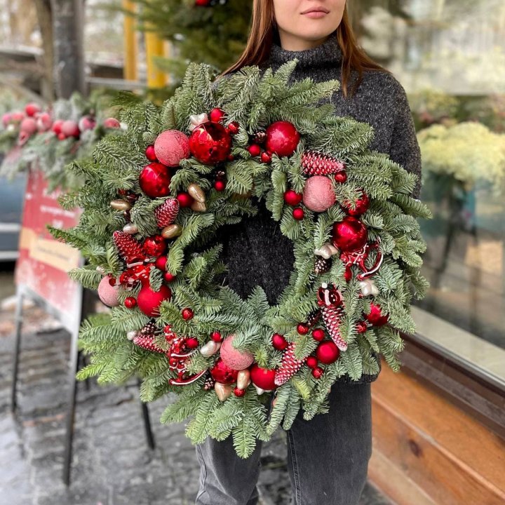 Рождественский венок  в Нальчике
