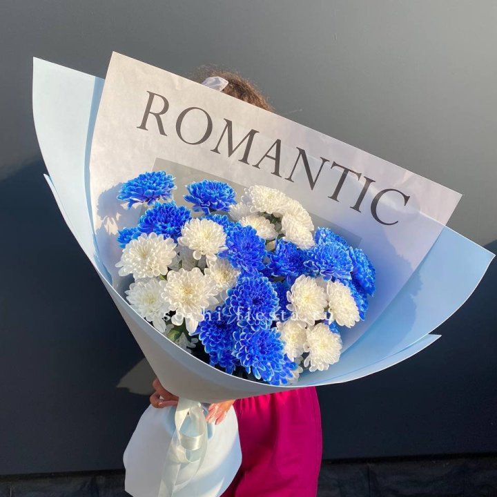 Букет кустовых хризантем  в Нальчике