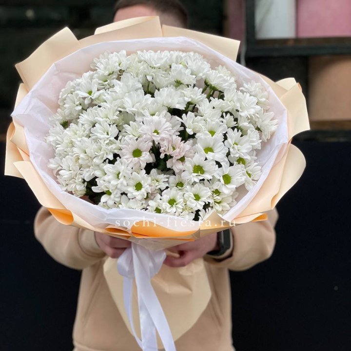  Букет хризантем в Нальчике