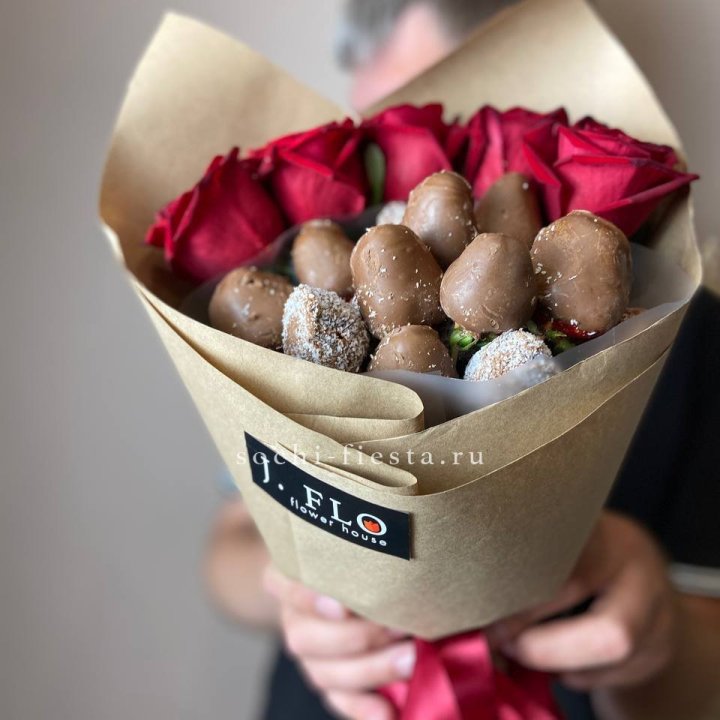 "Тандем с шоколадной клубникой" в Нальчике