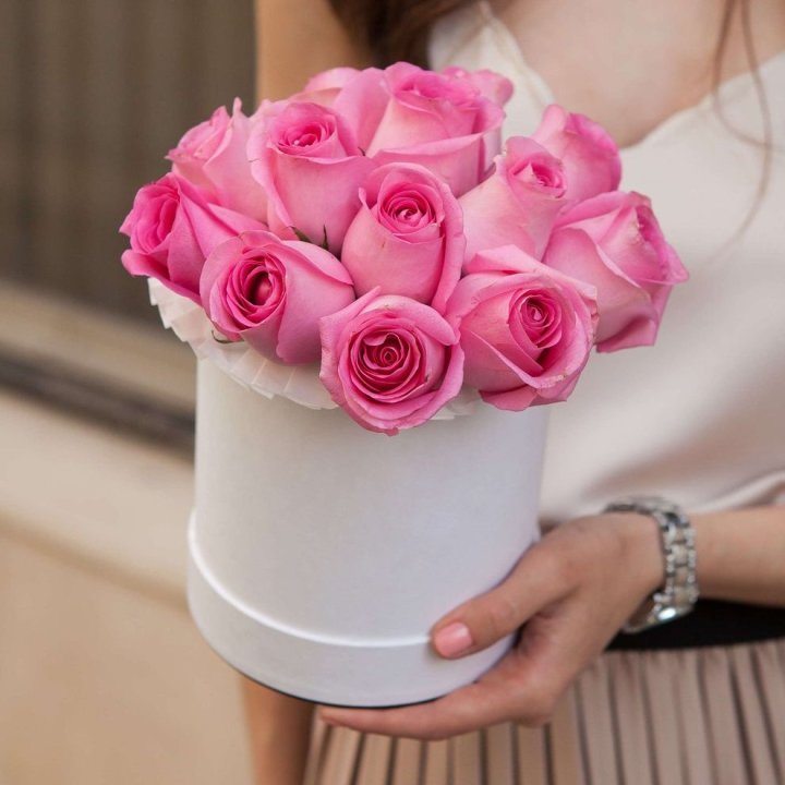 15 роз в боксе Кэтрин в Нальчике