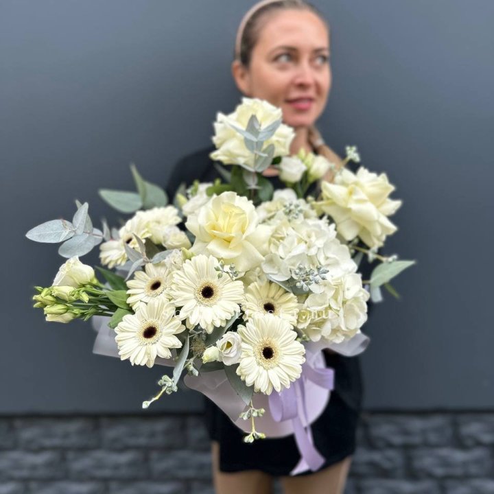 Цветочный бокс "Лавандовый сон" в Нальчике