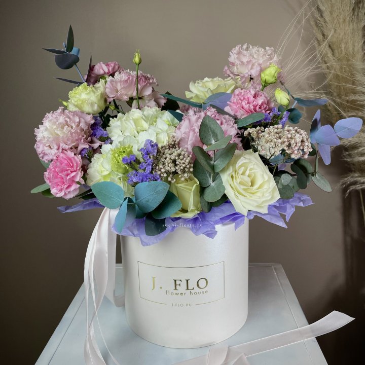 Цветочная коробка "Ода" в Нальчике