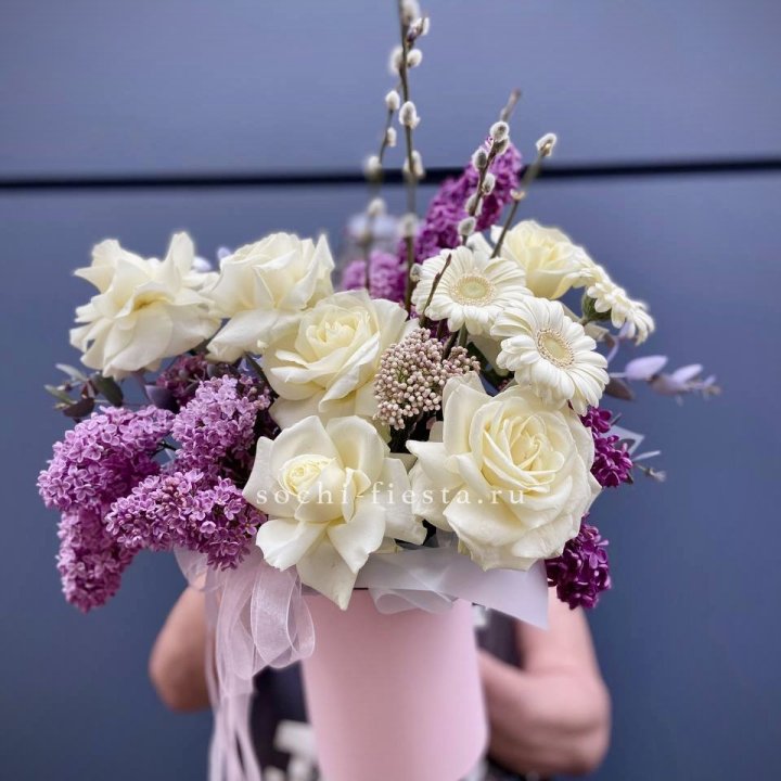 Цветочный бокс "Светлое Воскресенье" в Нальчике