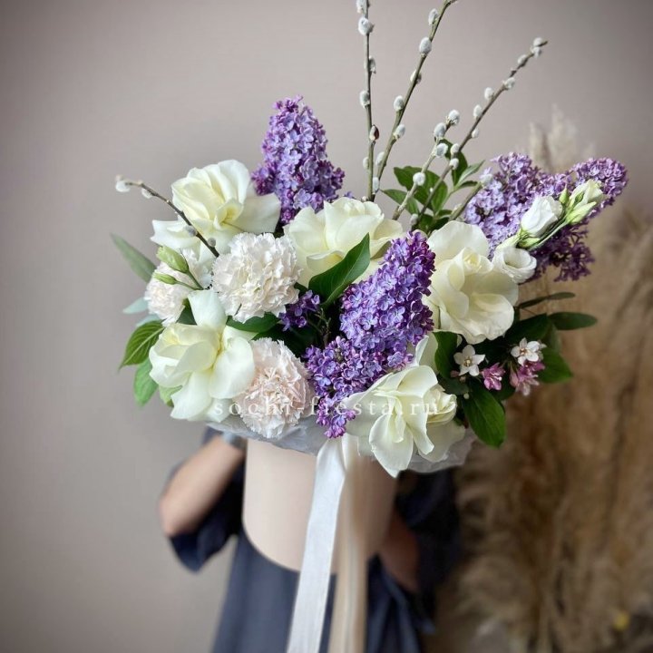 Цветочный бокс "Воскресенье" в Нальчике