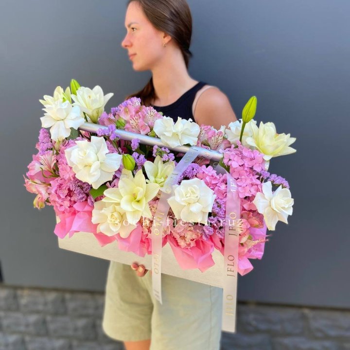 Большой бокс розовый в Нальчике