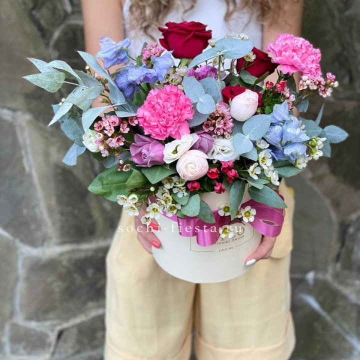 Цветочный бокс №4 в Нальчике