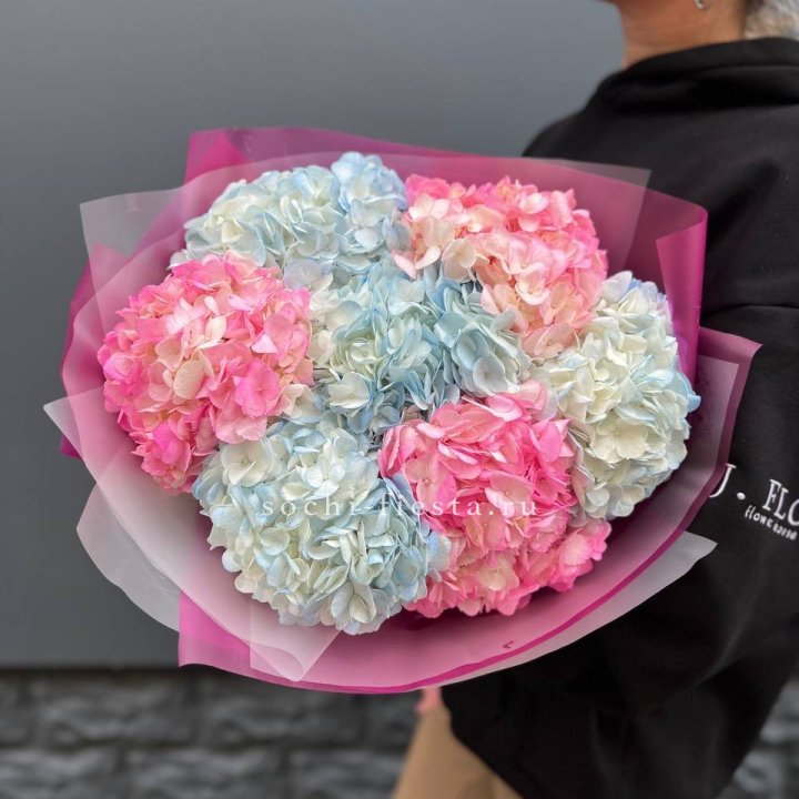 Букет гортензий "Тоника №2" в Нальчике