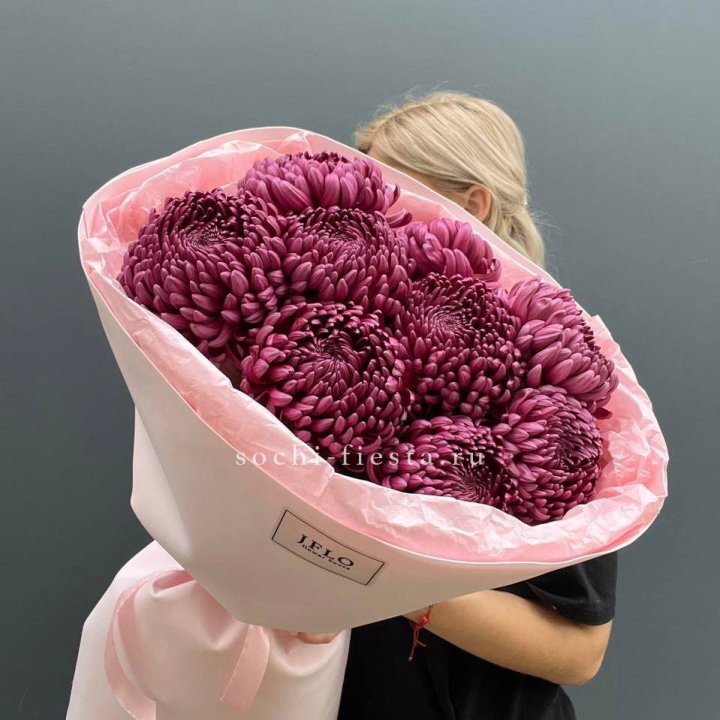 9 хризантем бигуди в Нальчике