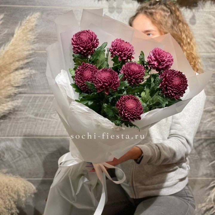 Хризантемы Бигуди в Нальчике