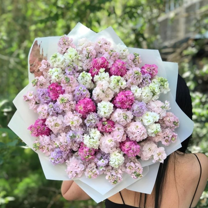 Букет ароматной маттиоллы №3 в Нальчике