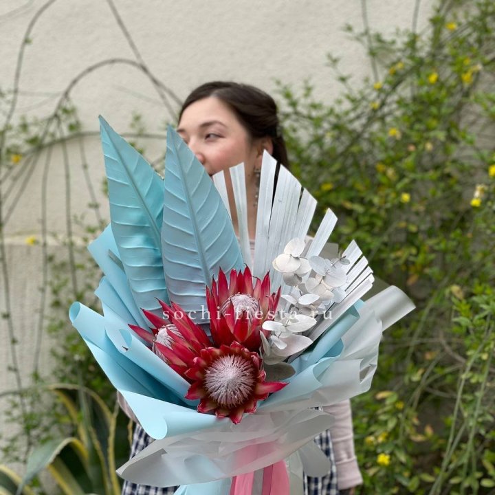 Букет из протеи "Клеопатра-2" в Нальчике